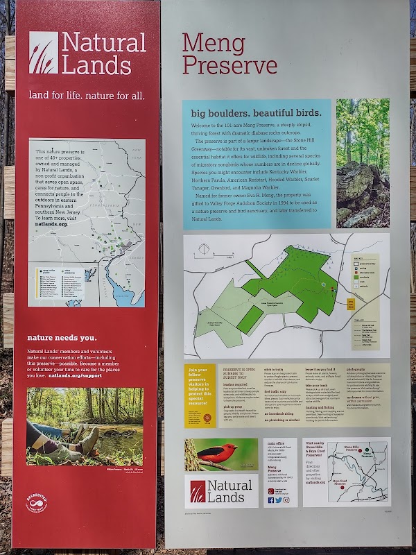 Natural Lands' Meng Preserve