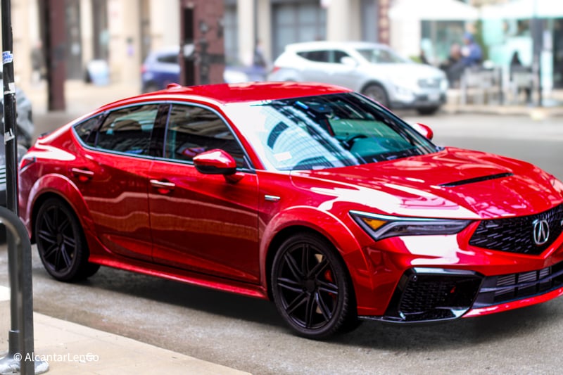 LaSalle Street Urban Scene