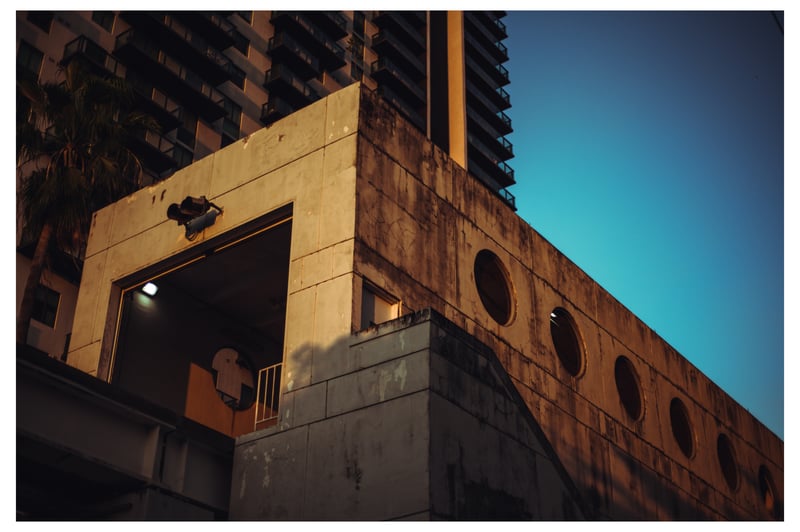 Arts & Entertainment District Brutalist Architecture