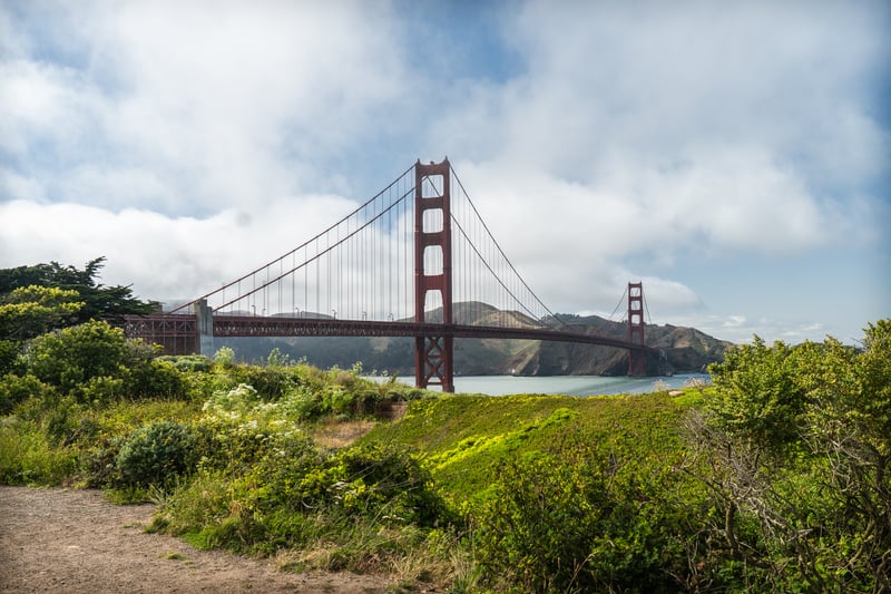 Golden Gate Bridge from Battery East