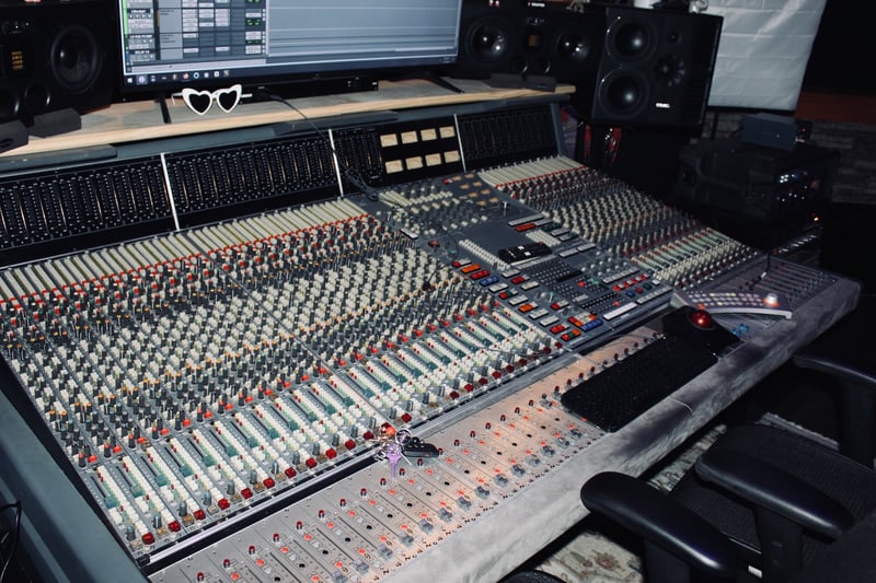 Denver Recording Studio Control Room