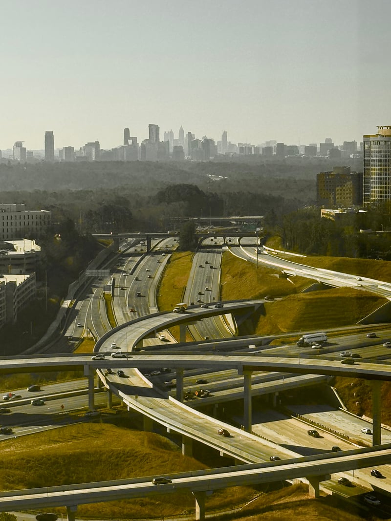 Atlanta Skyline from Concourse Center