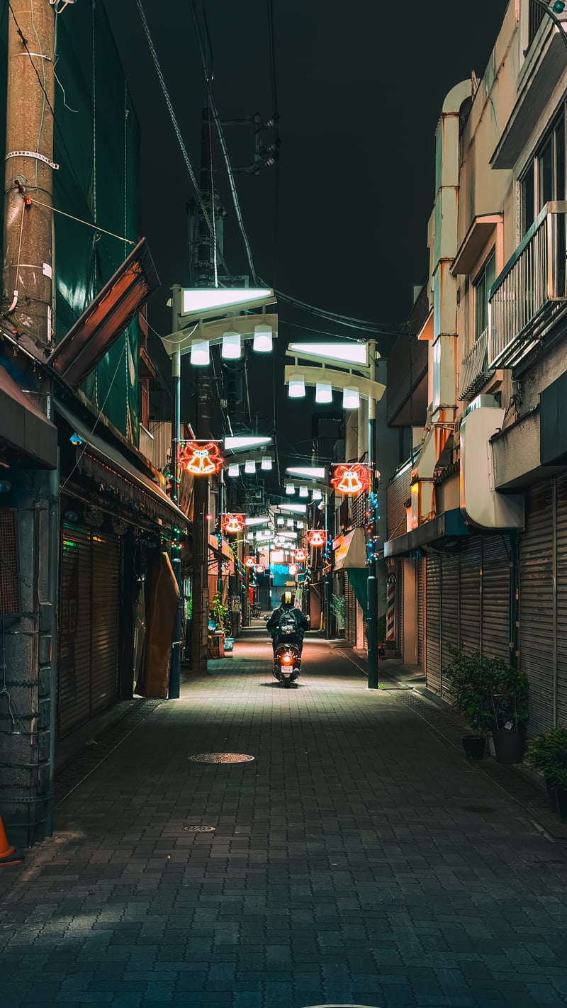 Yoyogi Shotengai Night Alley