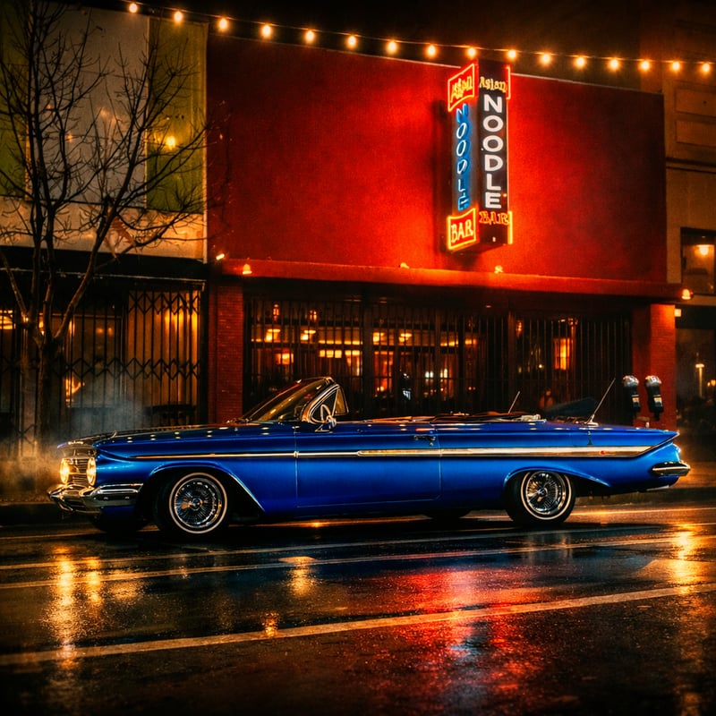 Downtown Albuquerque Neon Street