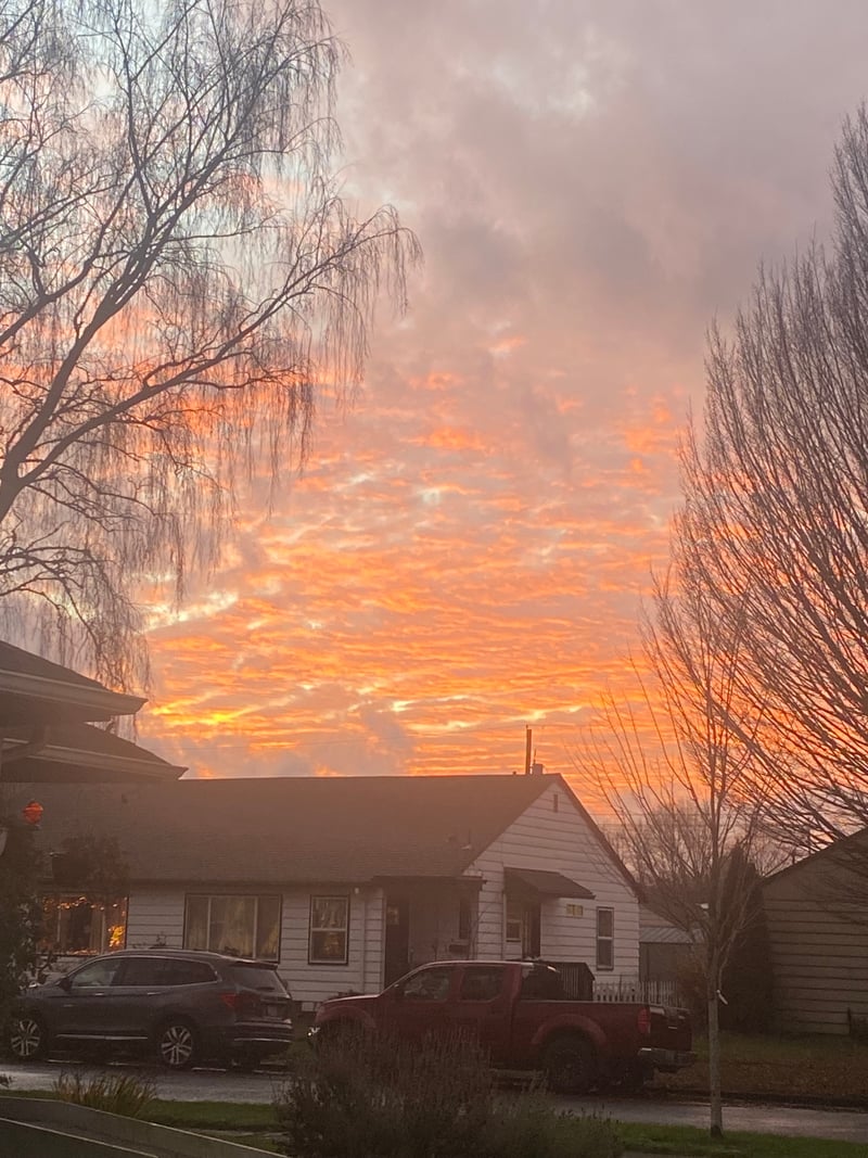 Longview Neighborhood Sunset