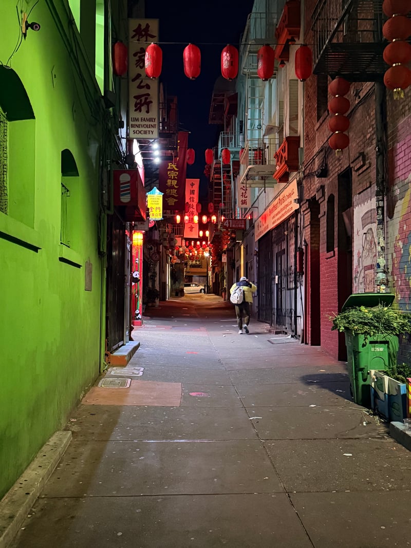 San Francisco Chinatown Alley