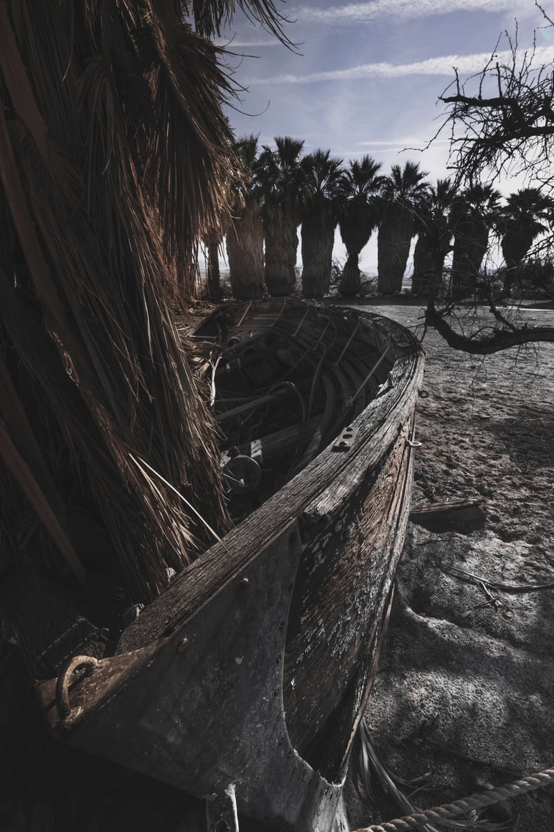 Zzyzx Abandoned Boat