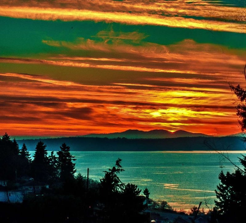 Puget Sound Sunset Overlook