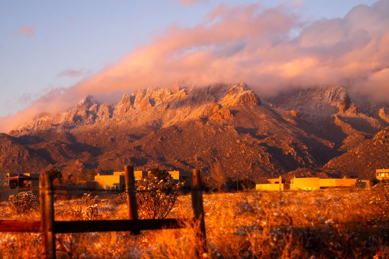 Sandia Mountains from High Desert