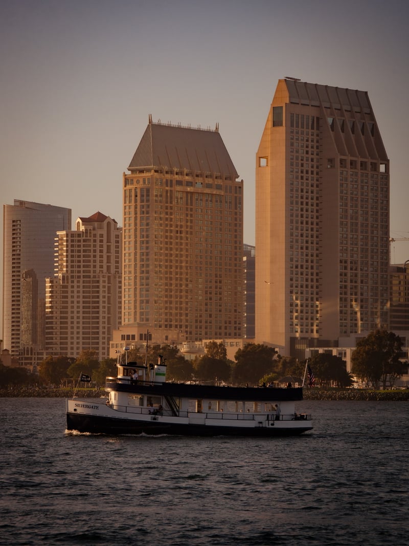 Coronado Waterfront Skyline View