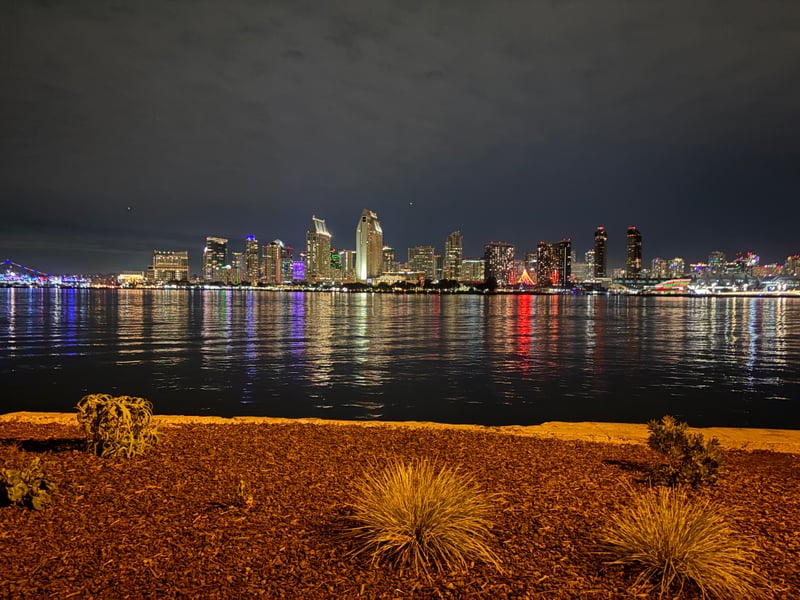 Centennial Park Skyline View