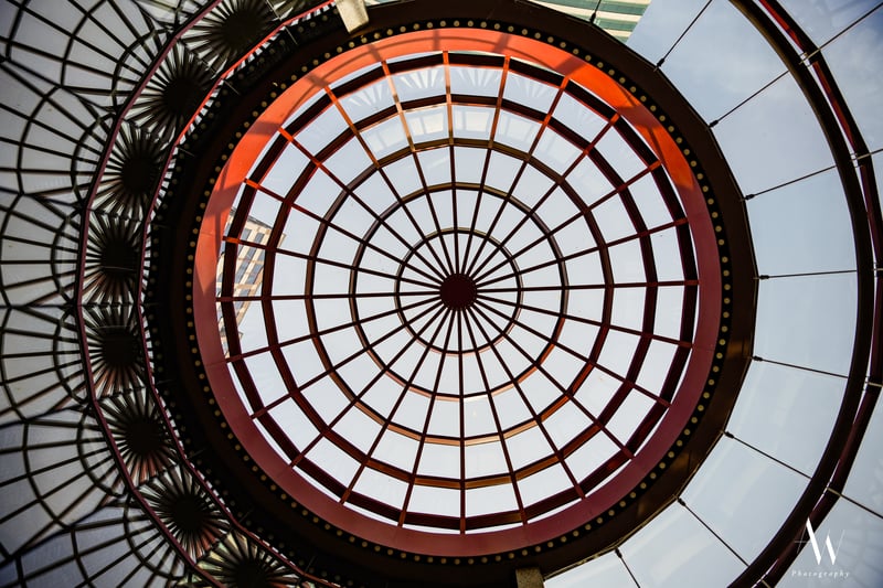 Downtown Portland Glass Rotunda