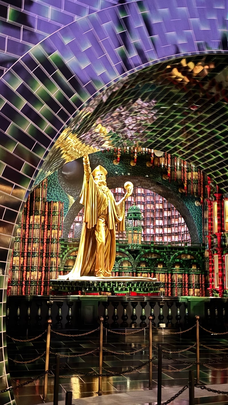 Mirrored Archway Art Installation