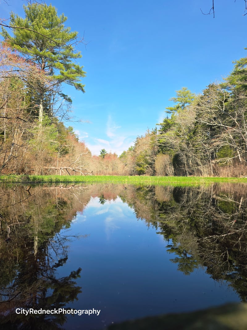 Paskamansett River Reflection