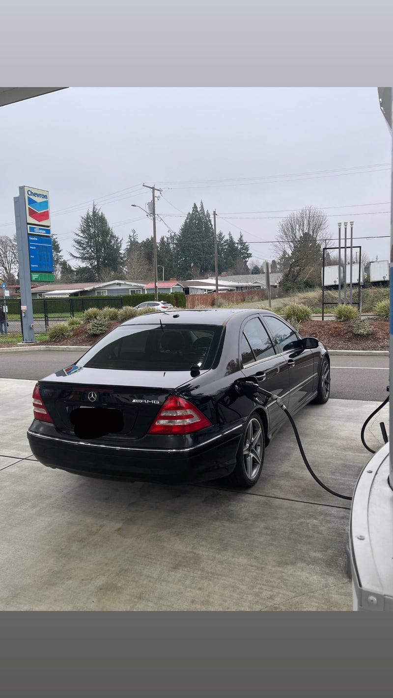 Suburban Gas Station