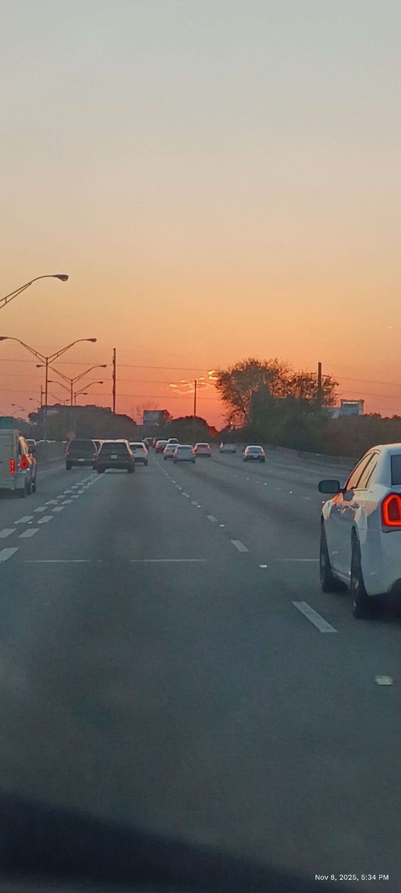 Atlanta Highway Sunset
