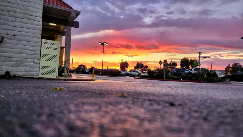 Carlsbad Street Sunset