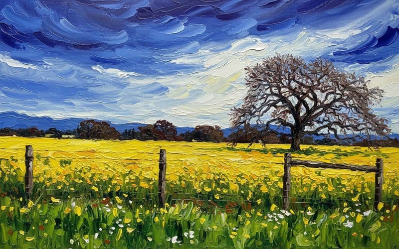 Sonoma Valley Mustard Fields