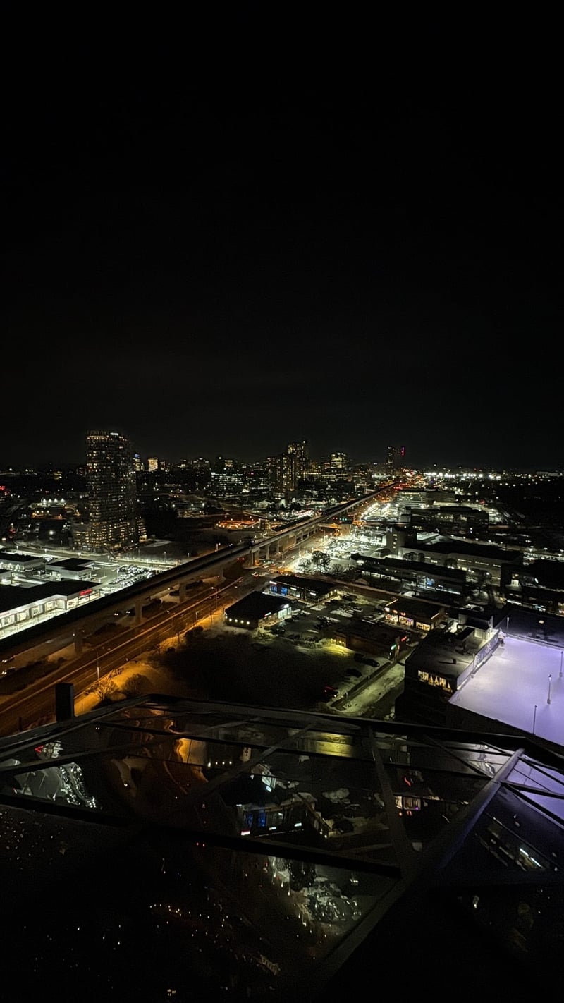 Tysons Corner Elevated Nightscape