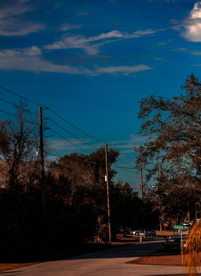 Suburban Street Intersection, Spring Hill