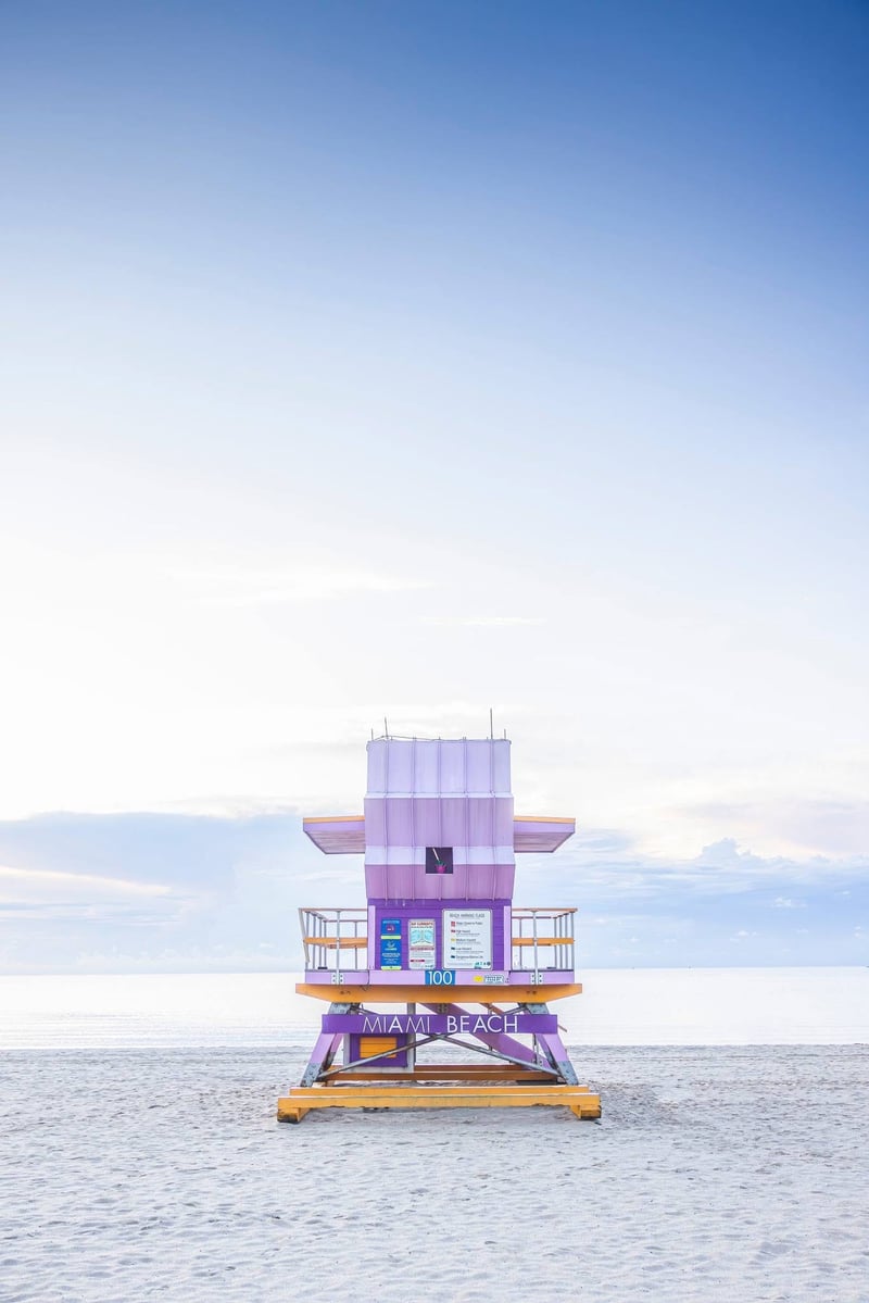 Miami Beach Lifeguard Tower