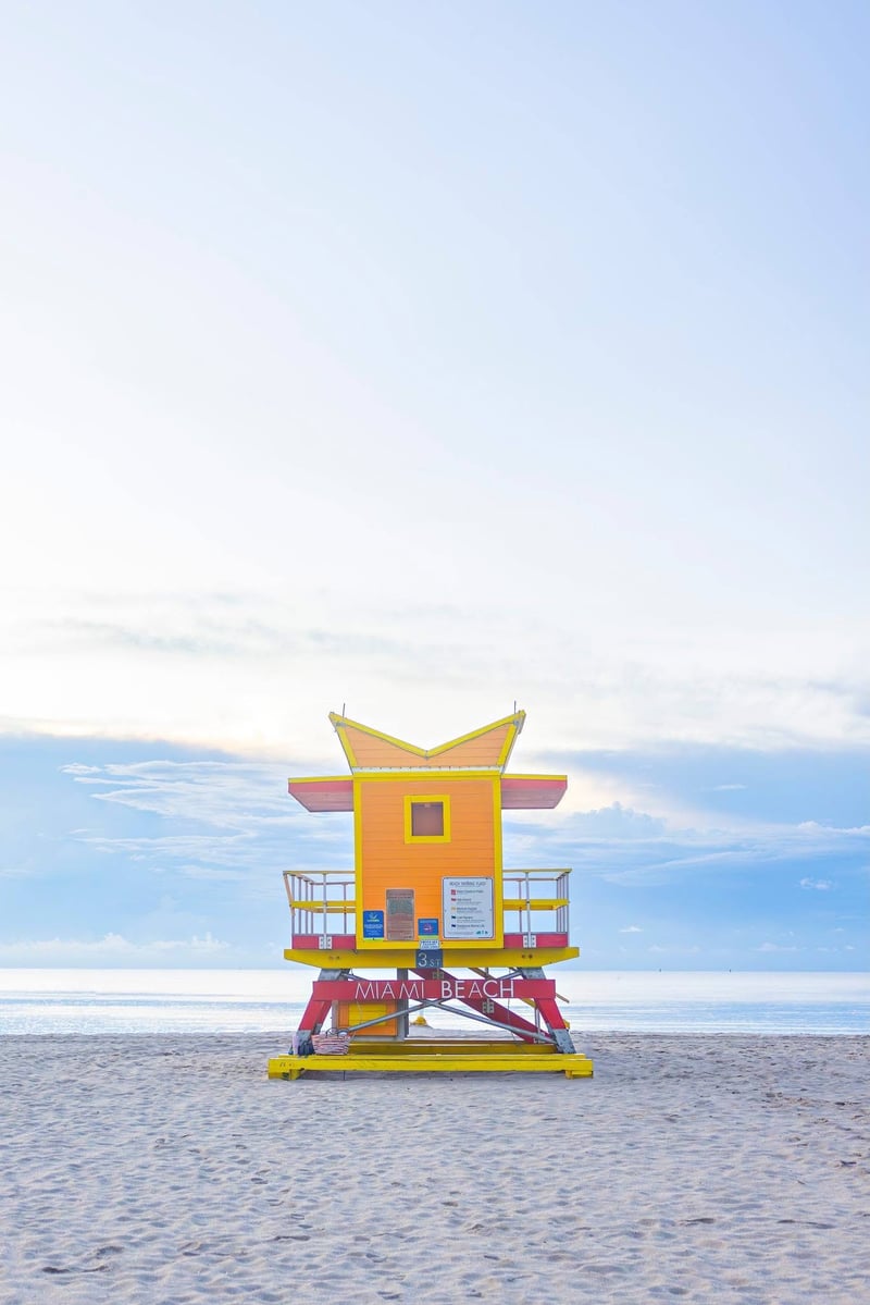 Miami Beach Lifeguard Tower - 3rd Street