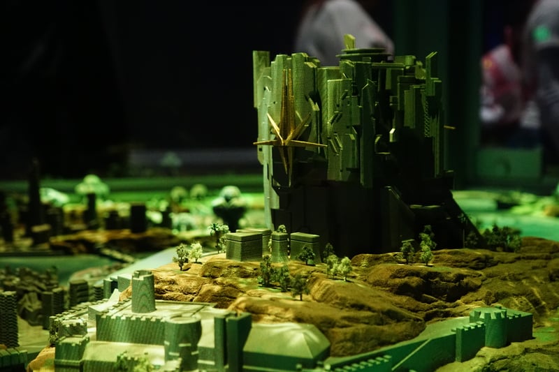 EPCOT Xandar City Diorama