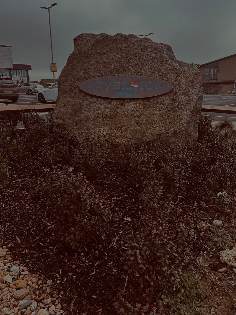 Sovereign Harbour Entrance Sign