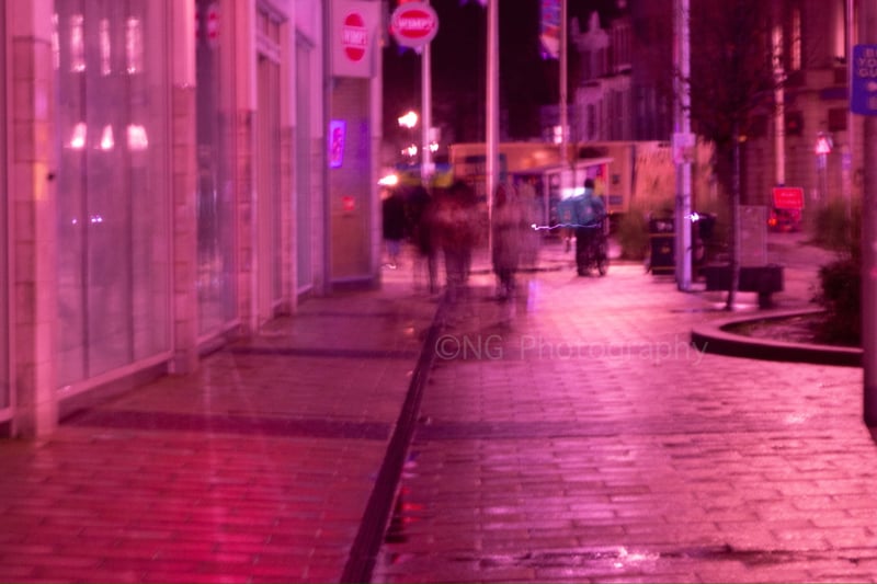 Gildredge Road Night Scene