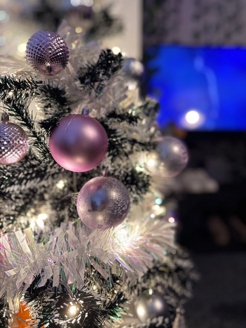 Festive Holiday Decor Close-up