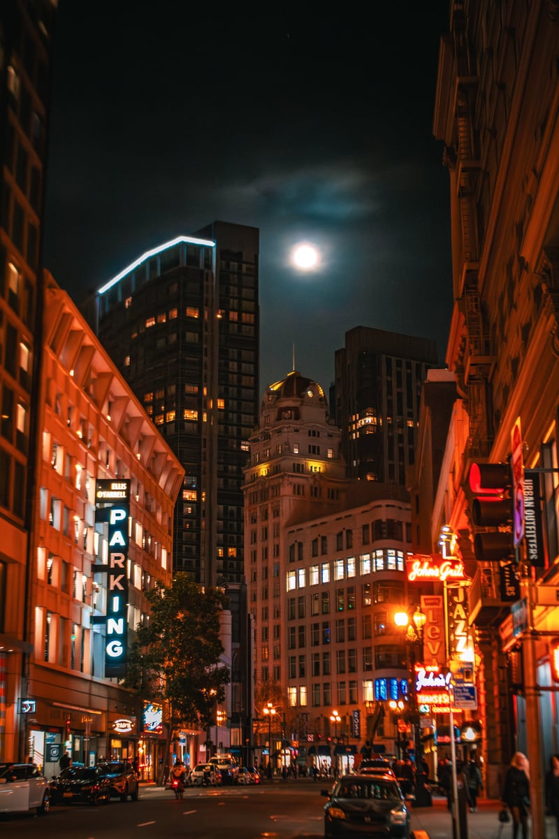 Ellis Street Nightscape