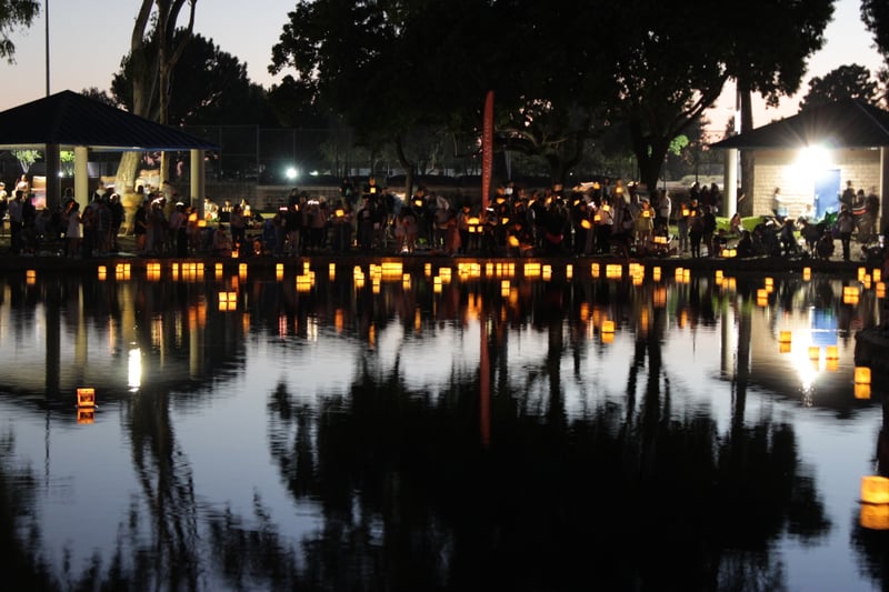 Anaheim Park Lantern Event
