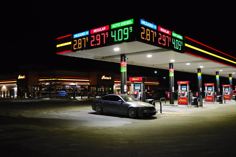 Rutter's Gas Station Nightscape