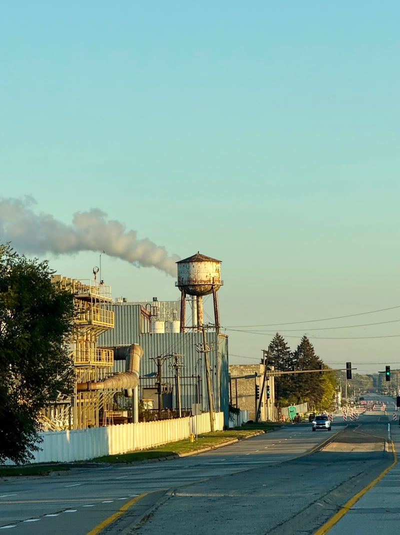 Chicago Heights Industrial Water Tower