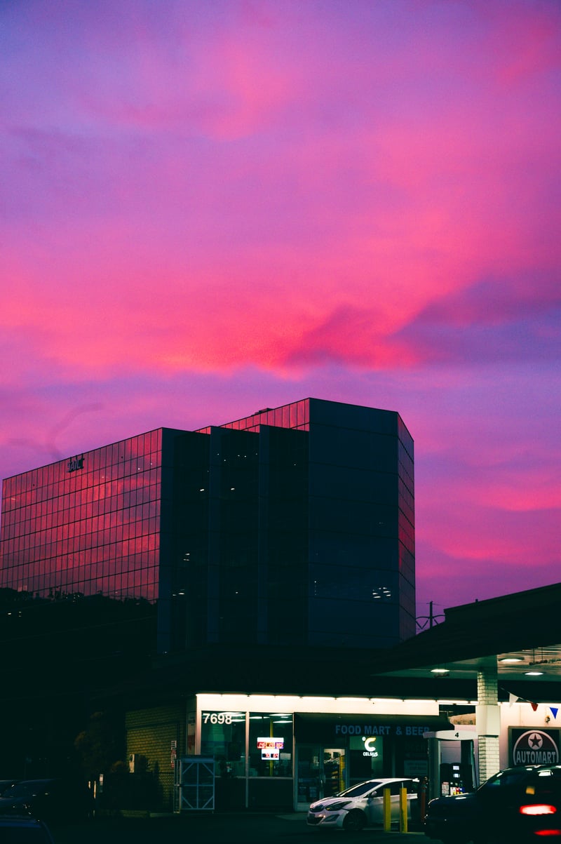 Mission Valley Urban Sunset