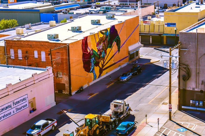 El Paso Lucha Libre Mural