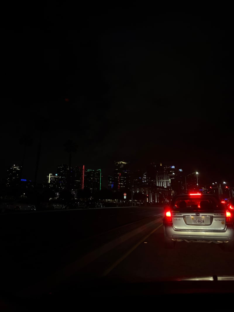 North Harbor Drive Skyline View