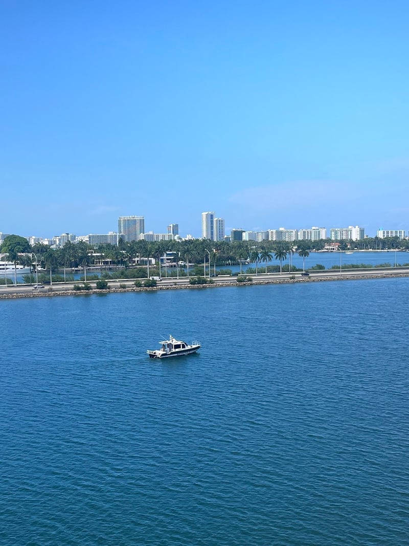 PortMiami Biscayne Bay View