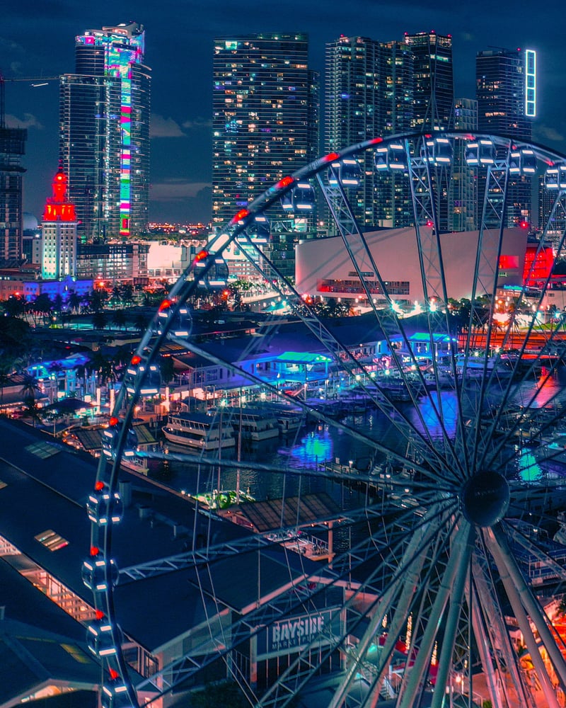 Bayside Marketplace & Skyviews Miami