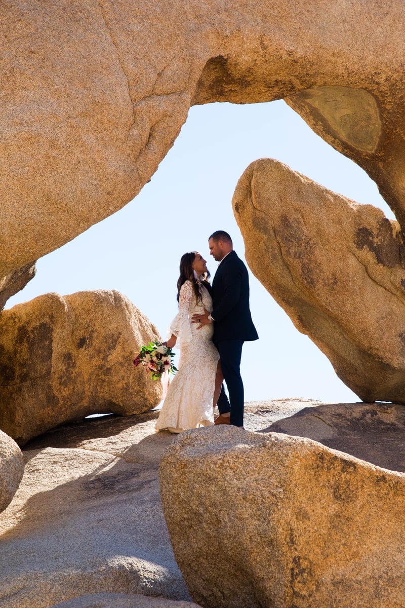 Joshua Tree Boulder Arch