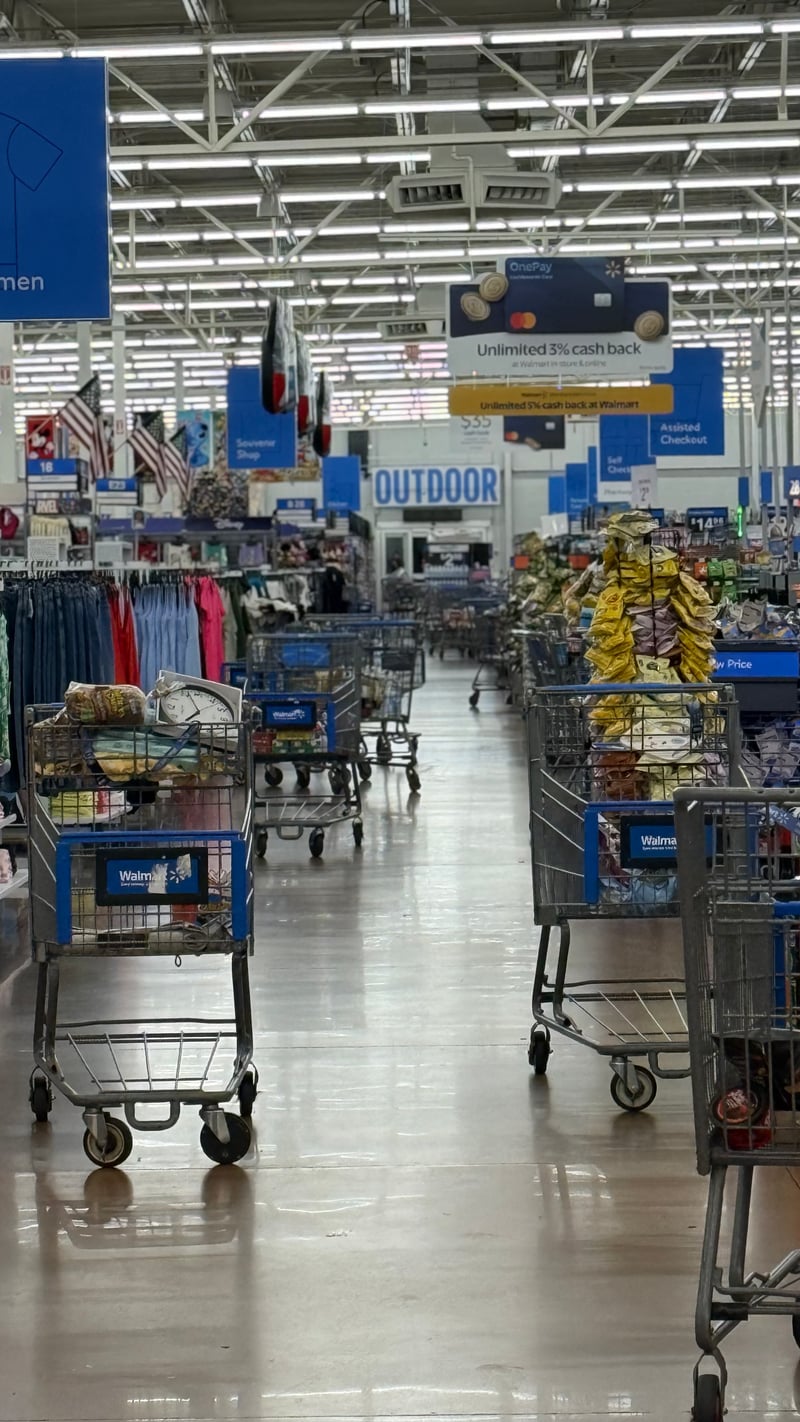 Walmart Store Aisle