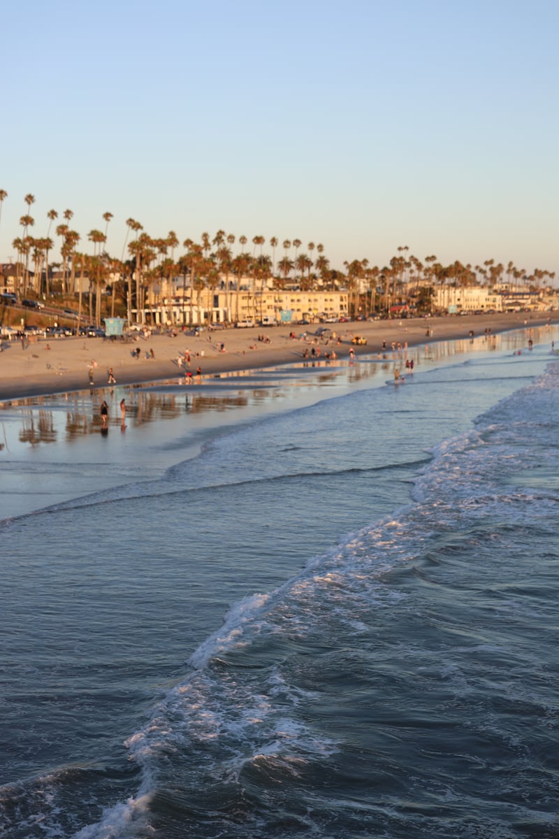 Oceanside Beach from the Pier