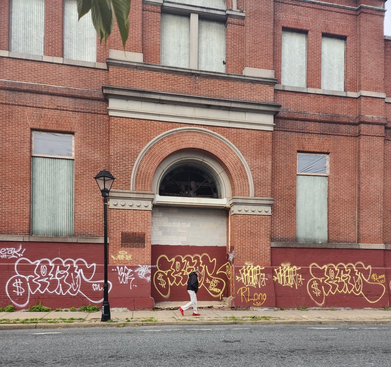 Fells Point Graffiti Facade