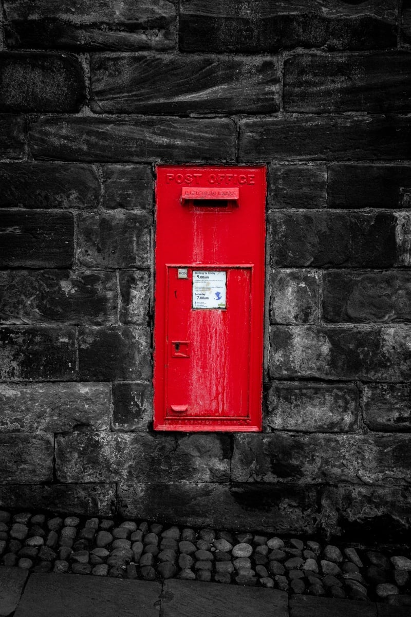 Chester City Walls Post Box