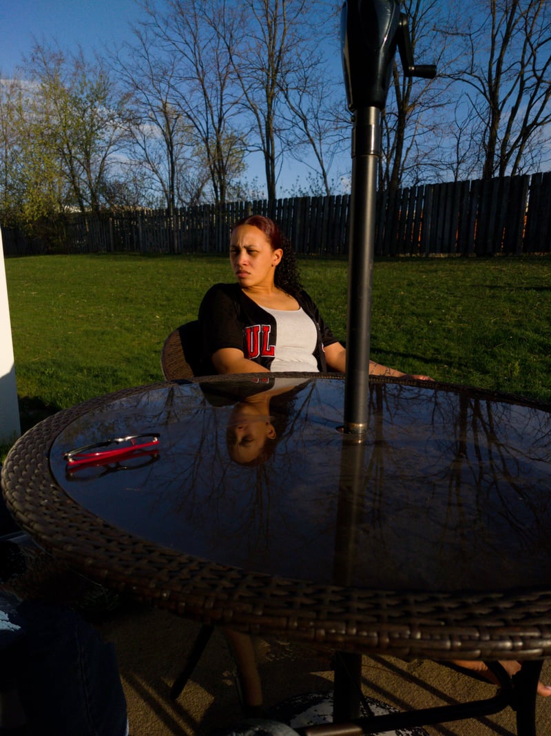 Suburban Backyard Patio