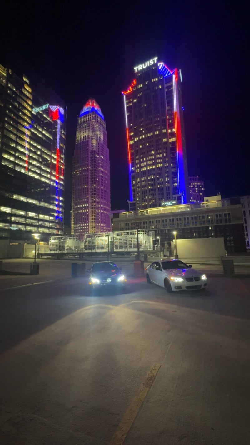 Uptown Charlotte Rooftop View