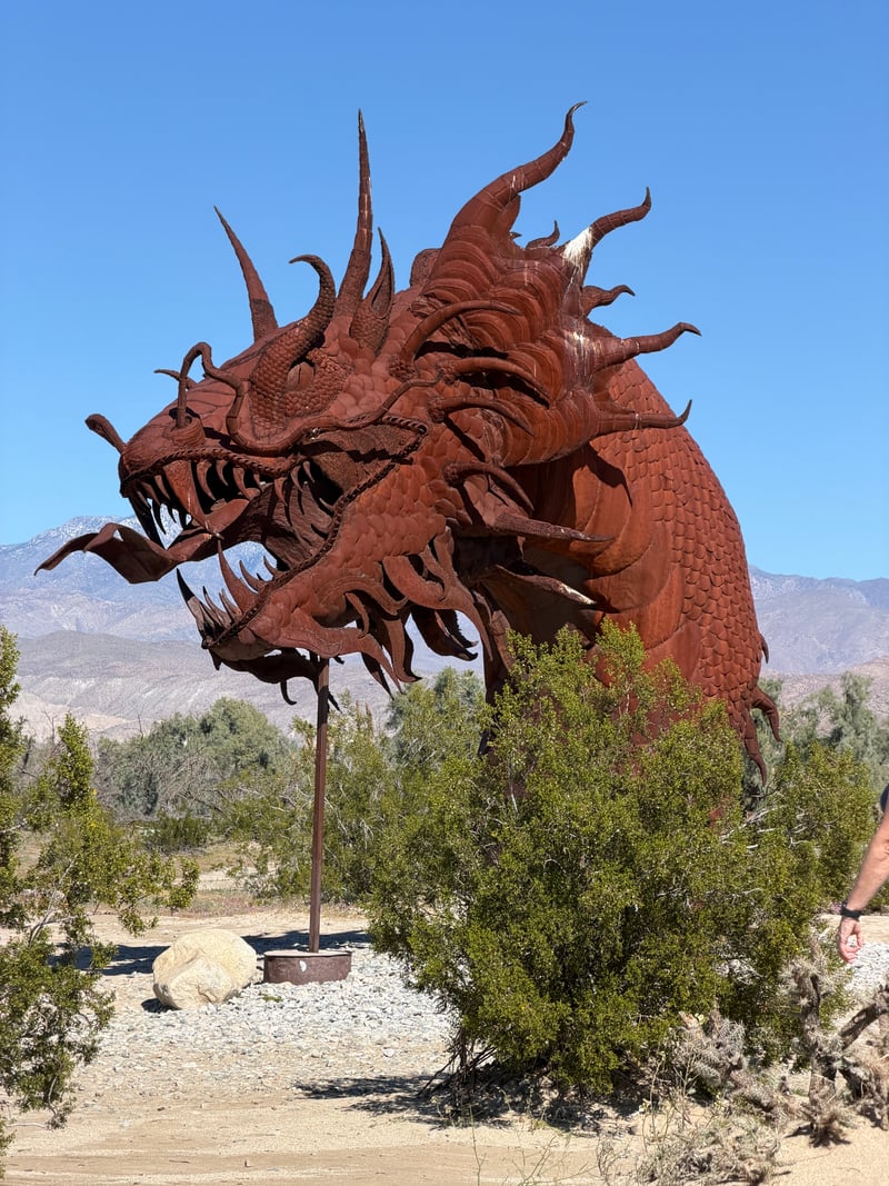 Galleta Meadows Sea Dragon Sculpture