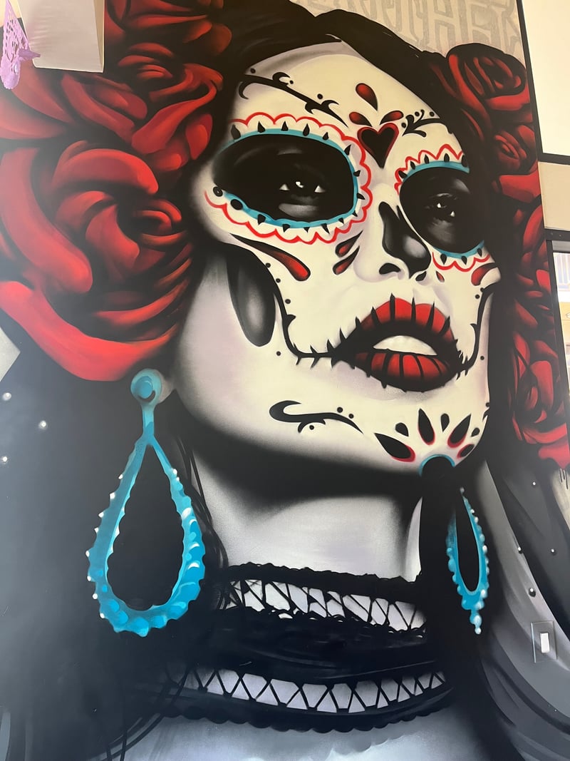 Harbor Boulevard Sugar Skull Mural