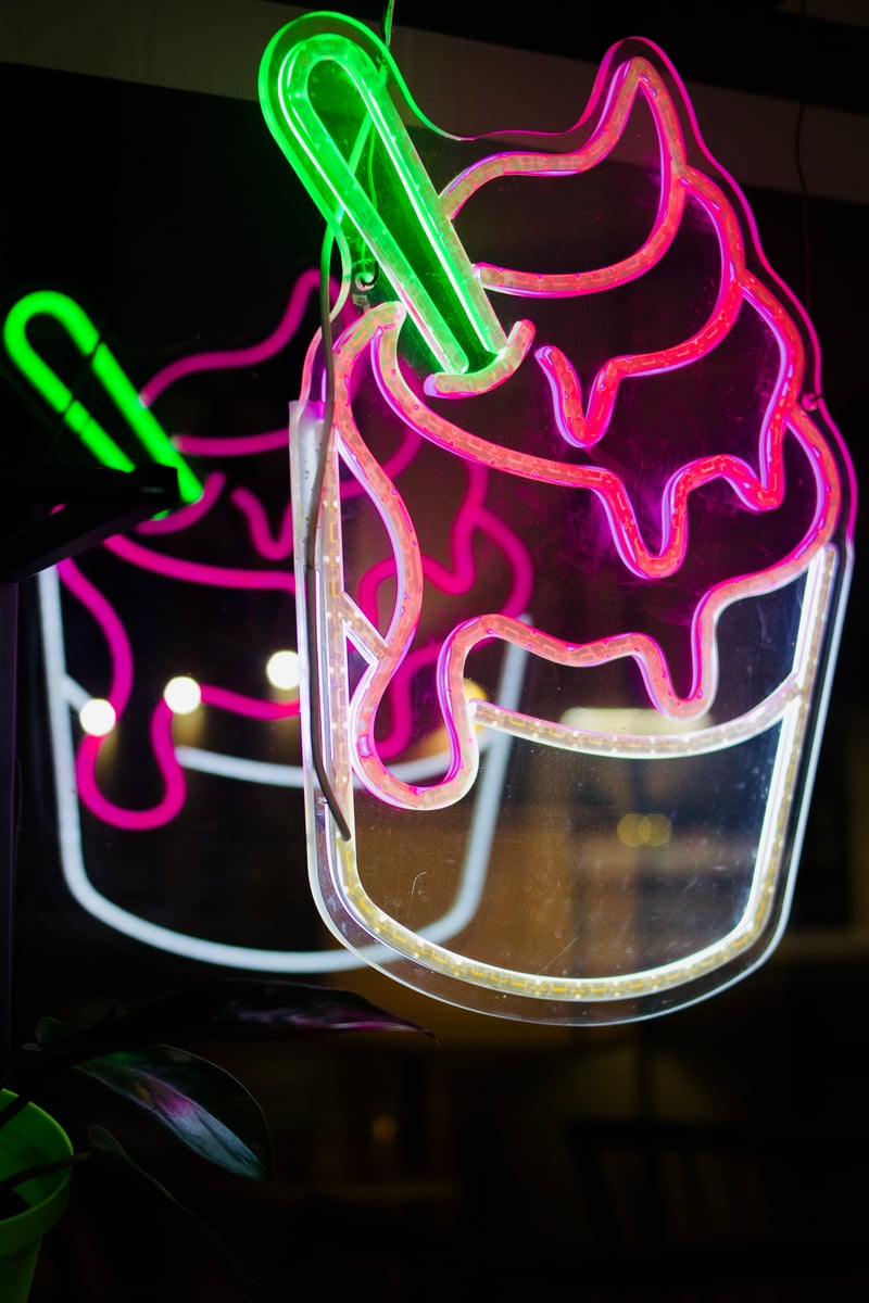 Buckeye Sweet Shop Neon