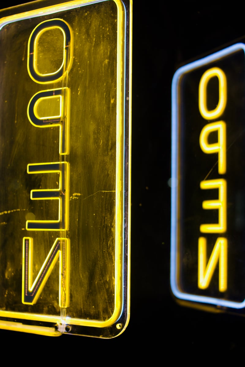 Downtown Buckeye Storefront Neon